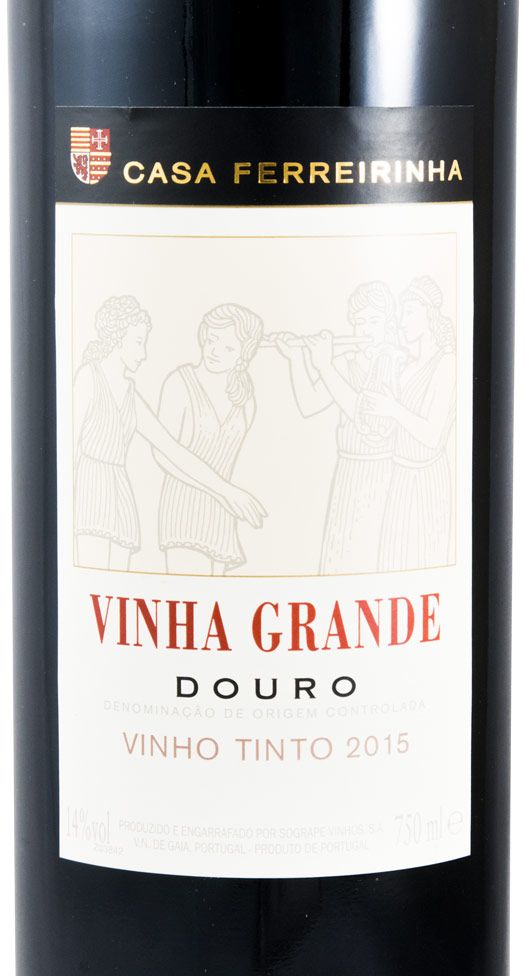 2015 Casa Ferreirinha Vinha Grande red
