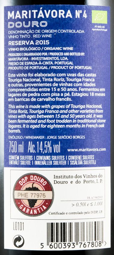 2015 Maritávora Reserva red