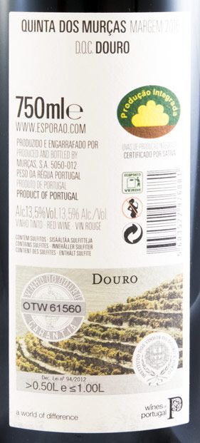 2016 Quinta dos Murças Margem tinto