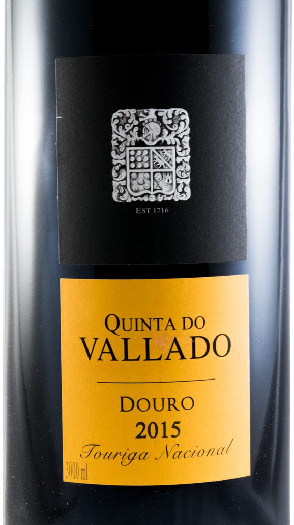 2015 Vallado Touriga Nacional tinto 3L