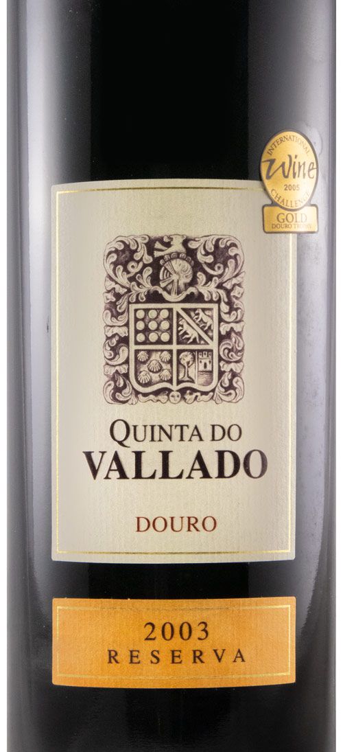 2003 Vallado Reserva red