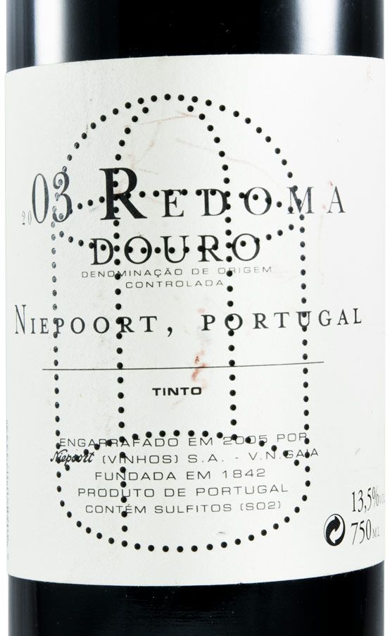 2003 Niepoort Redoma red