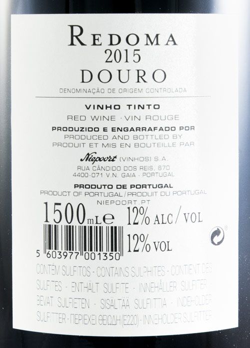 2015 Niepoort Redoma red 1.5L