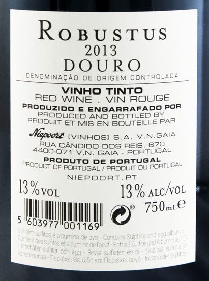 2013 Niepoort Robustus red