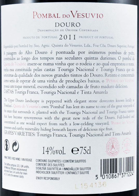 2011 Pombal do Vesuvio red