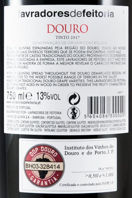 2017 Lavradores de Feitoria tinto