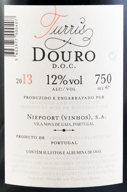 2013 Niepoort Turris red