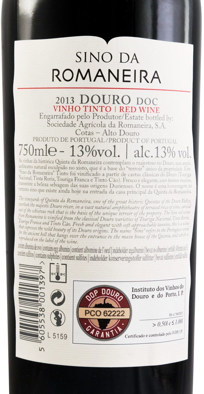 2013 Sino da Romaneira red