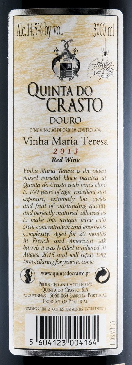 2013 Quinta do Crasto Vinha Maria Teresa tinto 3L