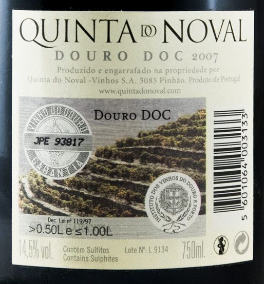 2007 Quinta do Noval red