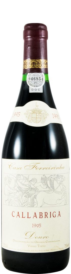 1995 Casa Ferreirinha Callabriga red