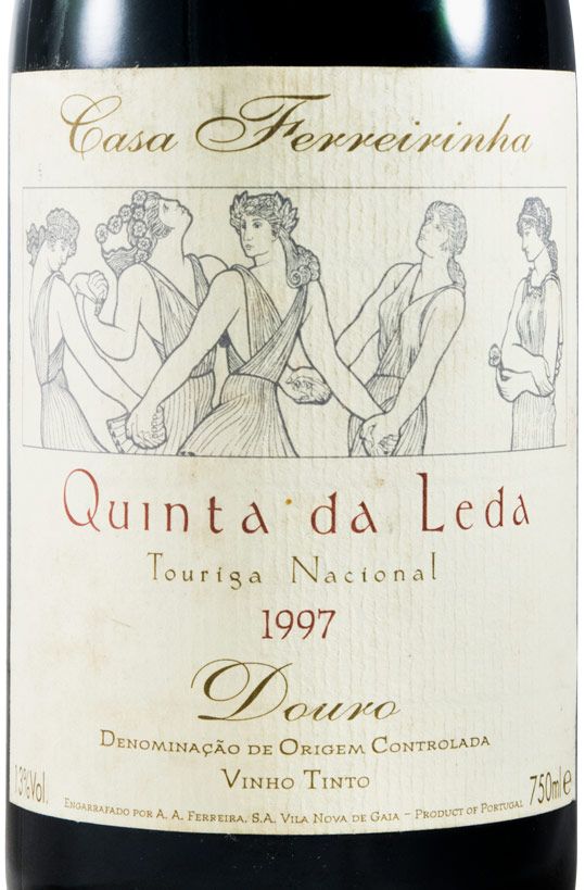 1997 Casa Ferreirinha Quinta da Leda red