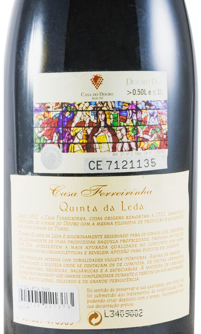 2000 Casa Ferreirinha Quinta da Leda tinto