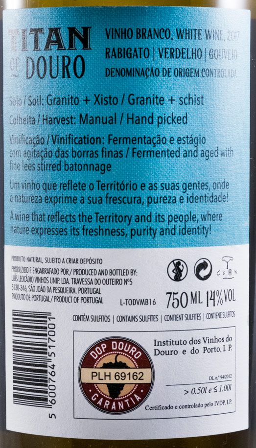 2017 Titan of Douro branco