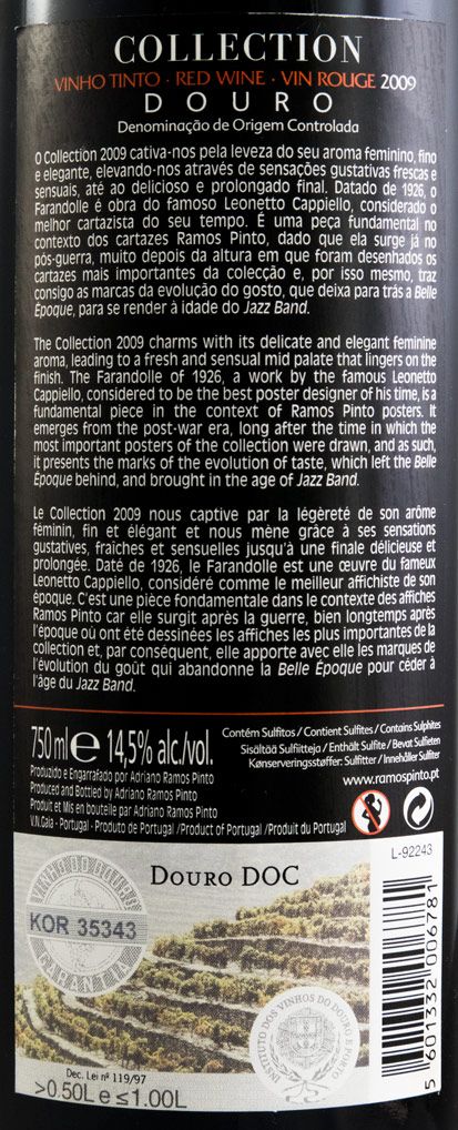 2009 Ramos Pinto Collection red