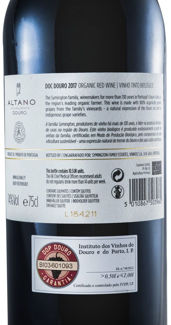 2017 Altano biológico red