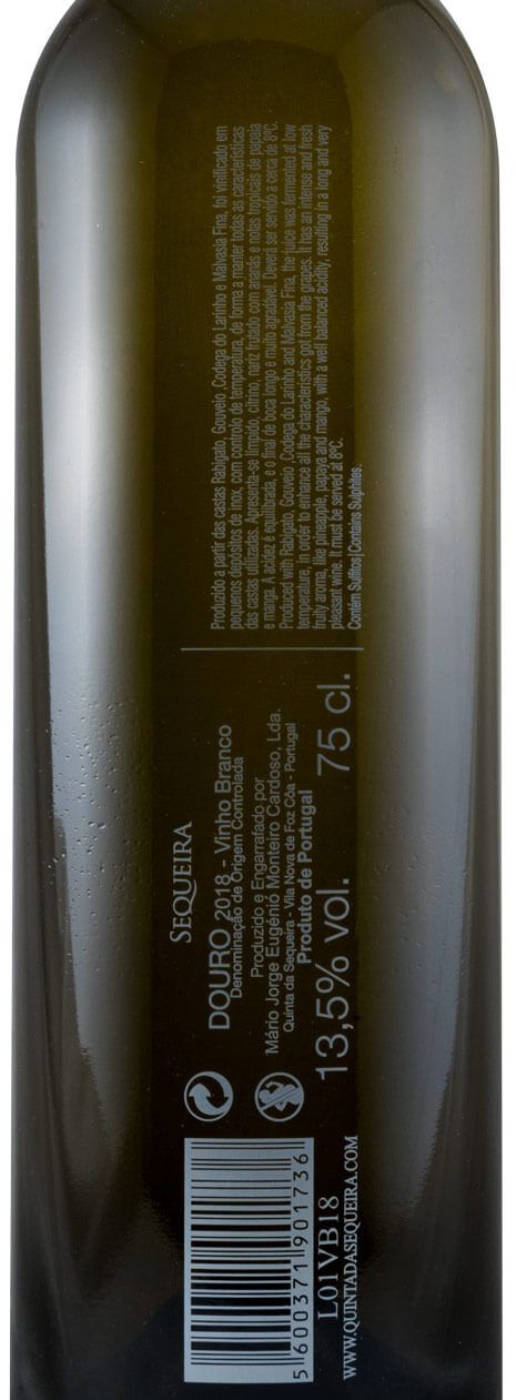 2018 Quinta da Sequeira white