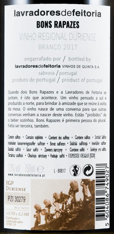 2017 Bons Rapazes white