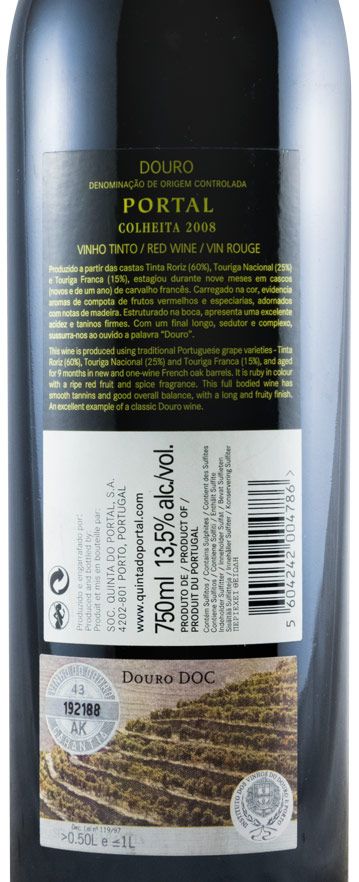 2008 Quinta do Portal tinto