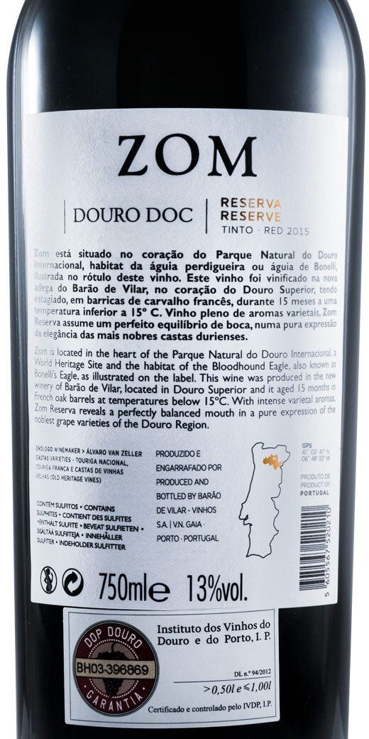 2015 Zom Reserva red