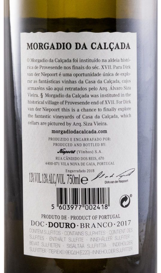 2017 Morgadio da Calçada white