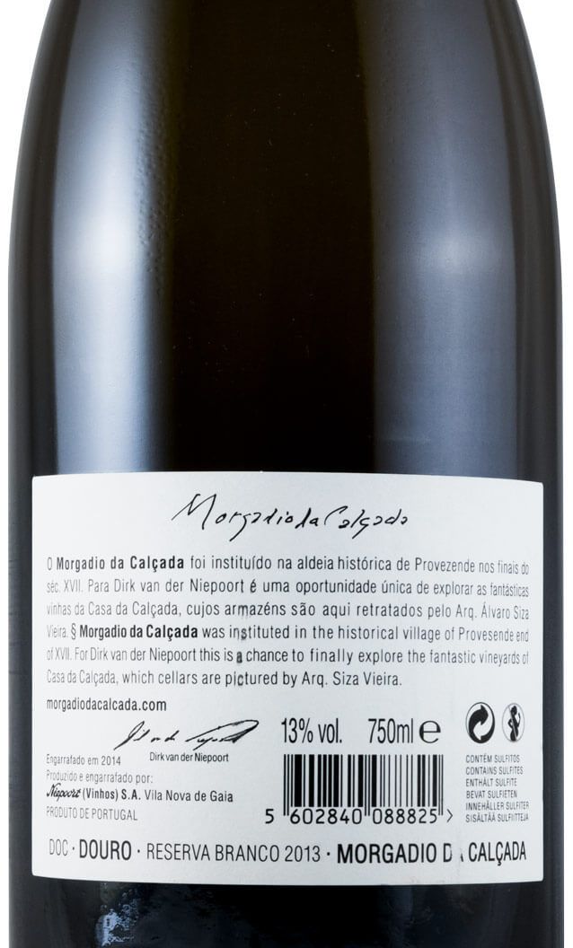 2013 Morgadio da Calçada Reserva white