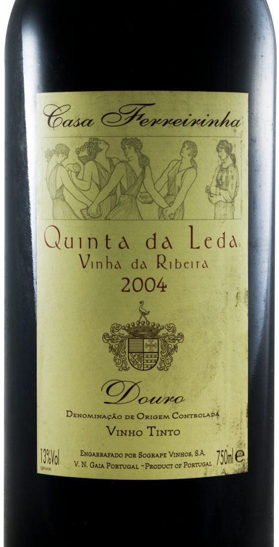 2004 Casa Ferreirinha Quinta da Leda Vinha da Ribeira tinto