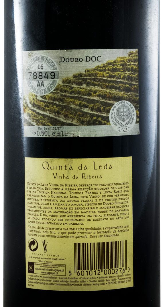 2004 Casa Ferreirinha Quinta da Leda Vinha da Ribeira tinto