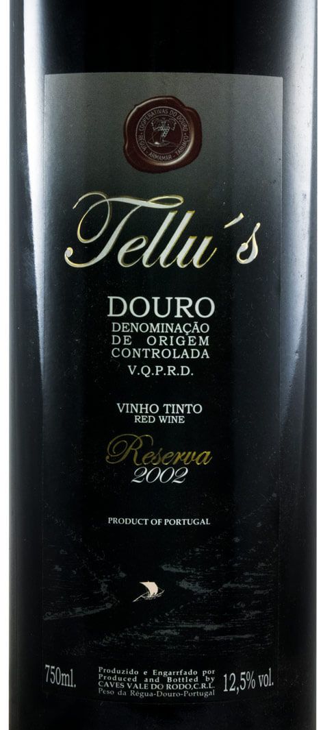2002 Tellus Reserva tinto