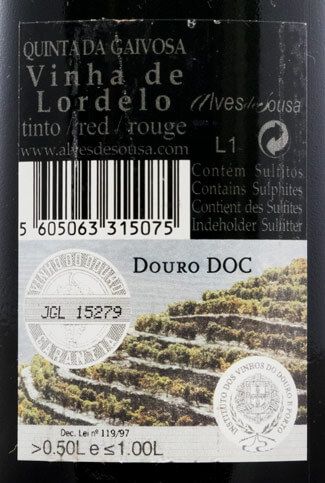2007 Quinta da Gaivosa Vinha do Lordelo tinto