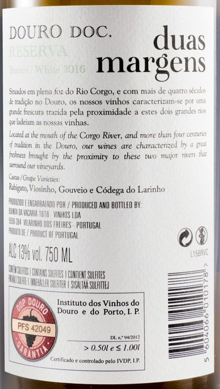 2016 Duas Margens Reserva white
