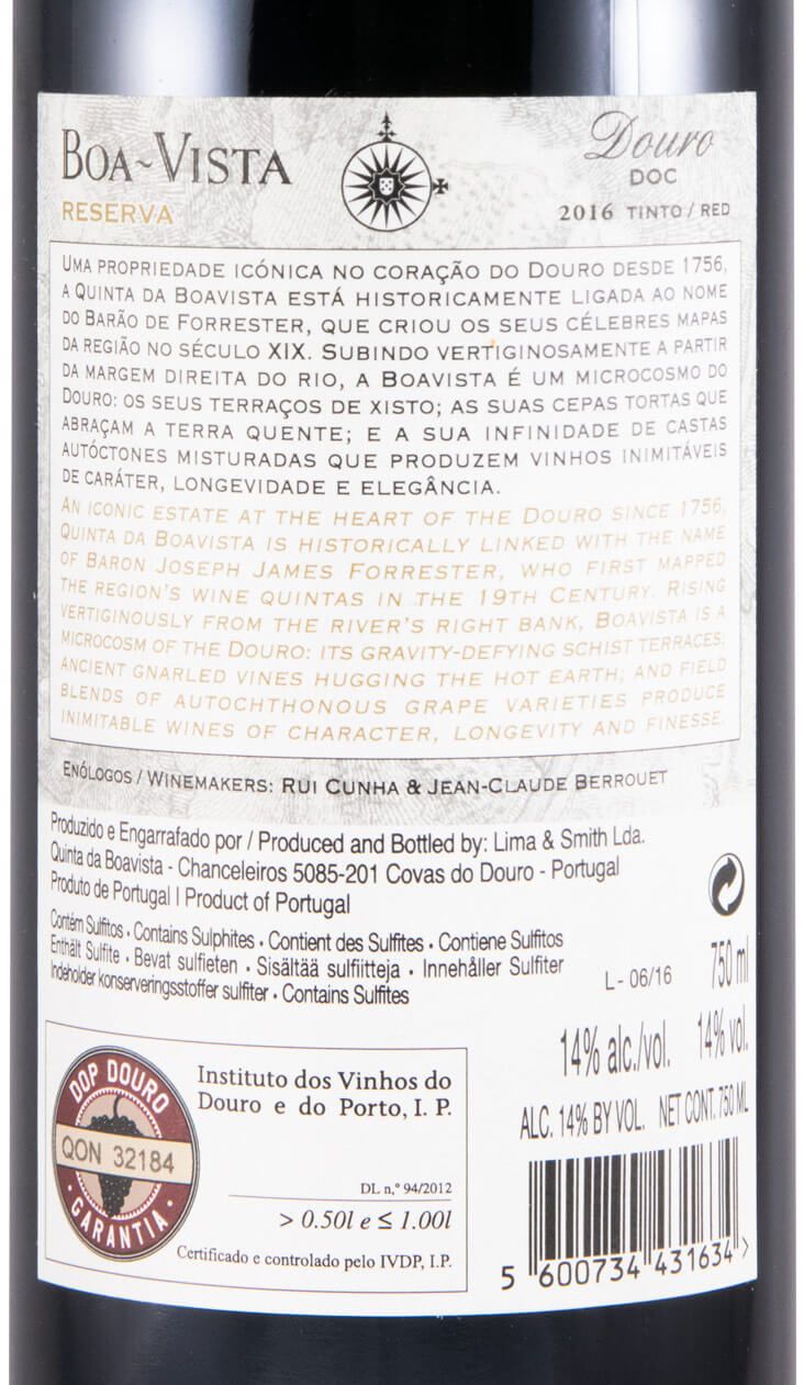 2016 Boa-Vista Reserva tinto