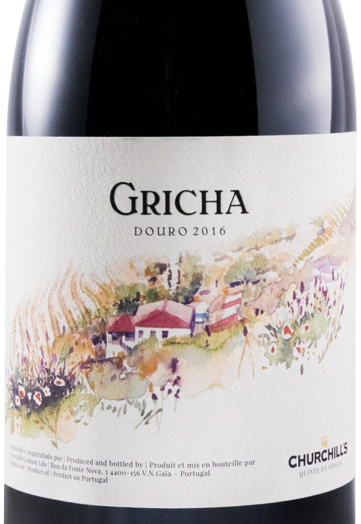 2016 Churchill's Quinta da Gricha red