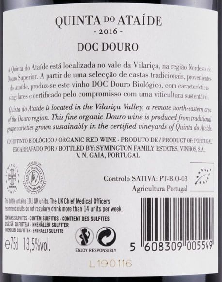 2016 Quinta do Ataíde red