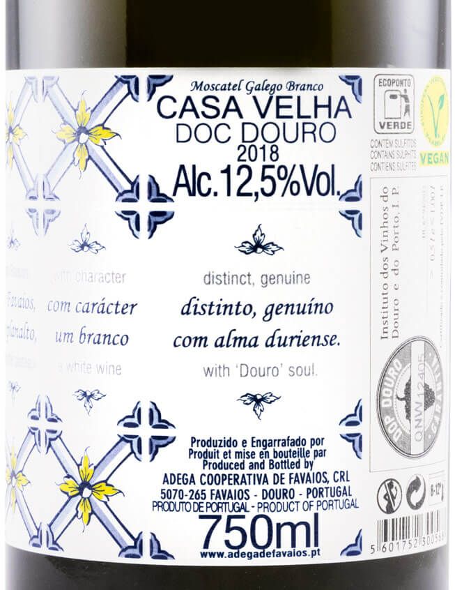 2018 Casa Velha Moscatel Galego branco