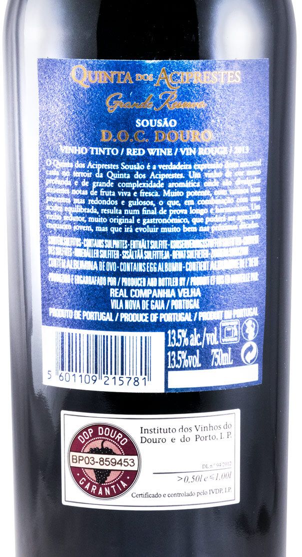 2013 Quinta dos Aciprestes Sousão Grande Reserva red