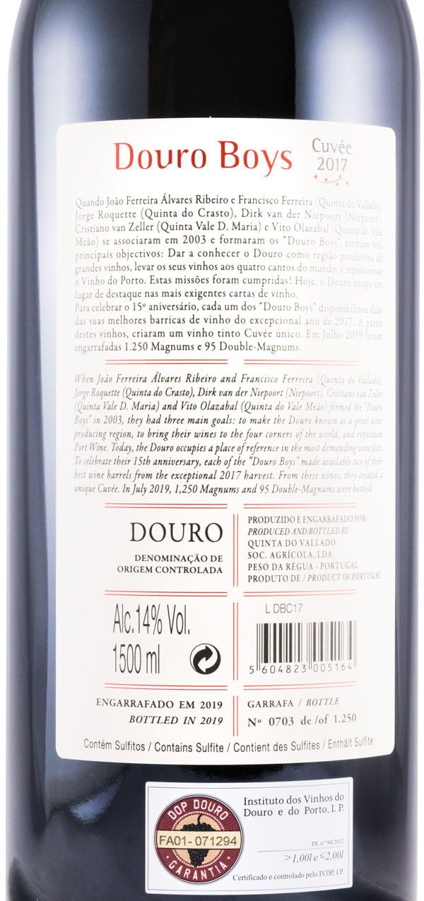2017 Douro Boys Cuvée red 1.5L