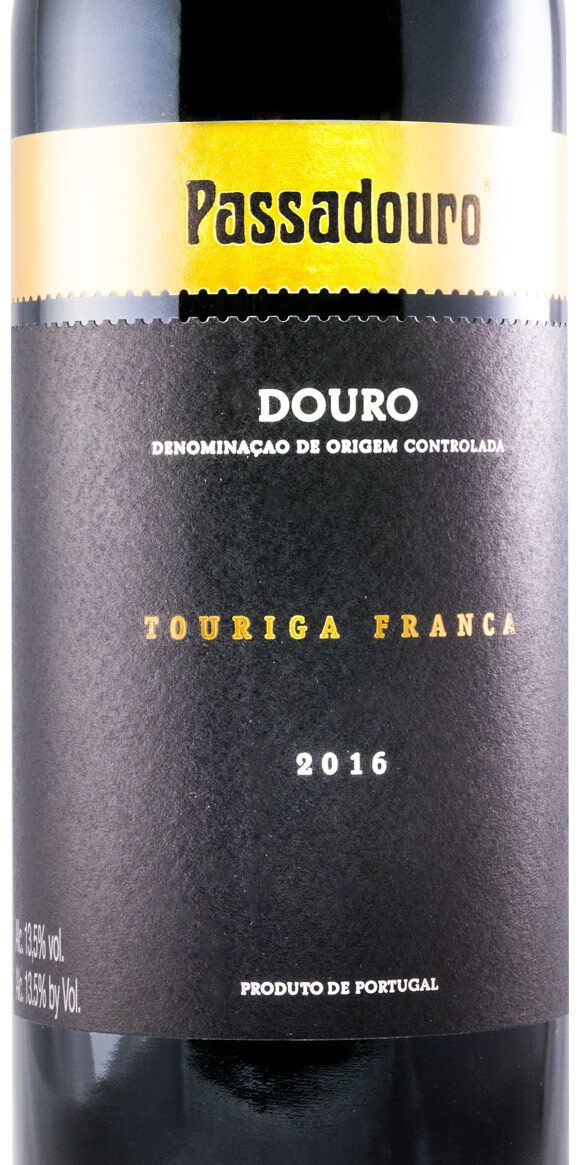 2016 Quinta do Passadouro Touriga Franca red