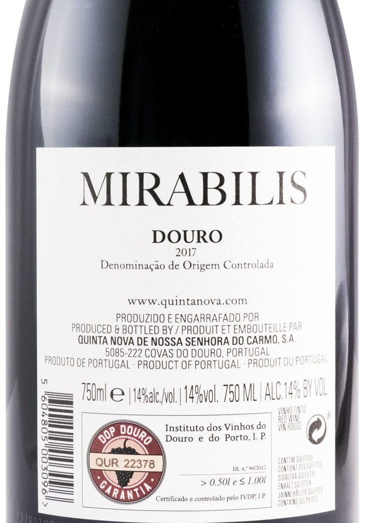 2017 Quinta Nova Mirabilis red