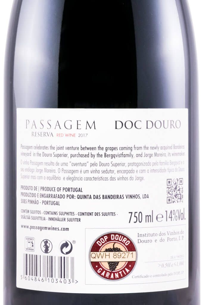 2017 Passagem Reserva tinto