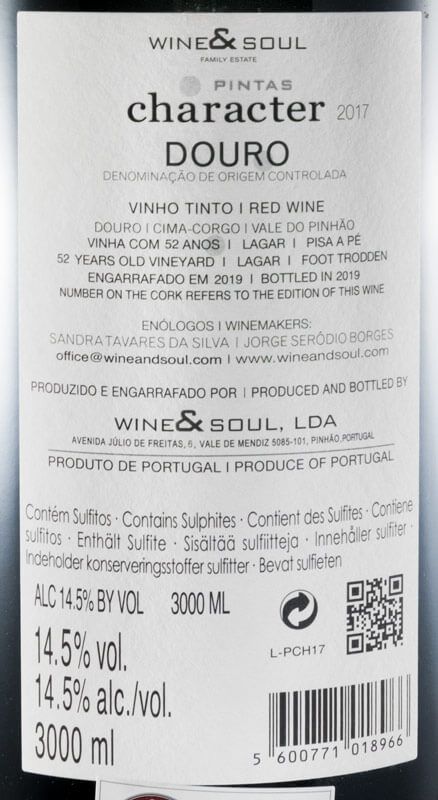 2017 Pintas Character red 3L