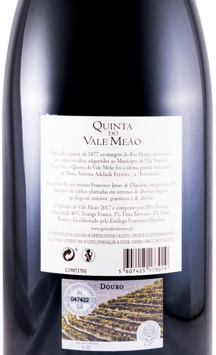 2017 Quinta do Vale Meão red 3L