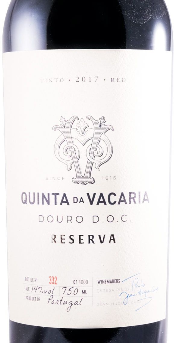 2017 Quinta da Vacaria Reserva tinto