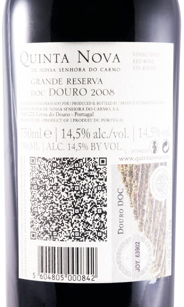 2008 Quinta Nova Grande Reserva tinto