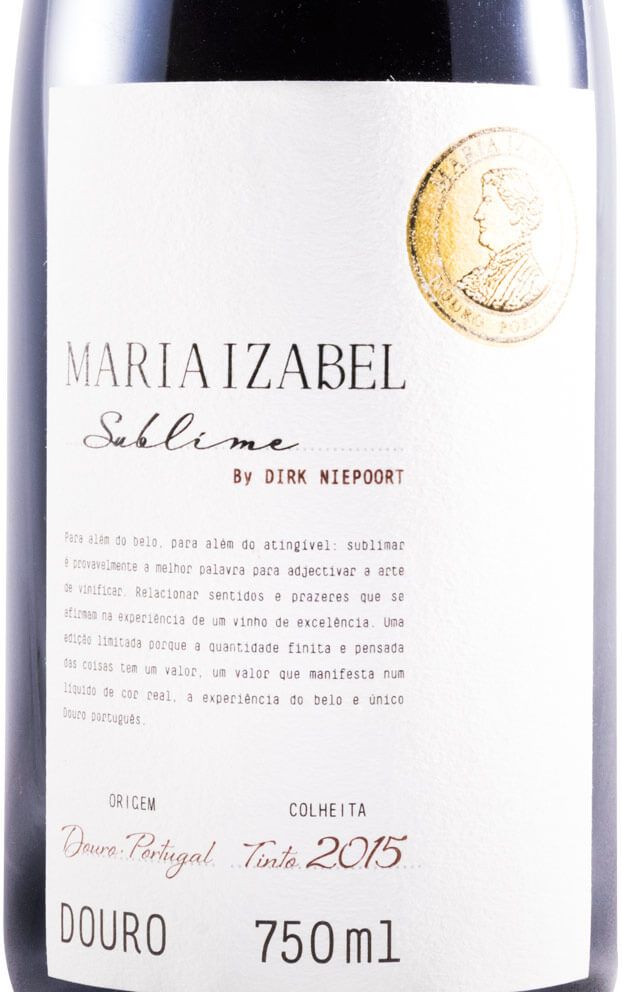 2015 Maria Izabel Sublime by Dirk Niepoort tinto