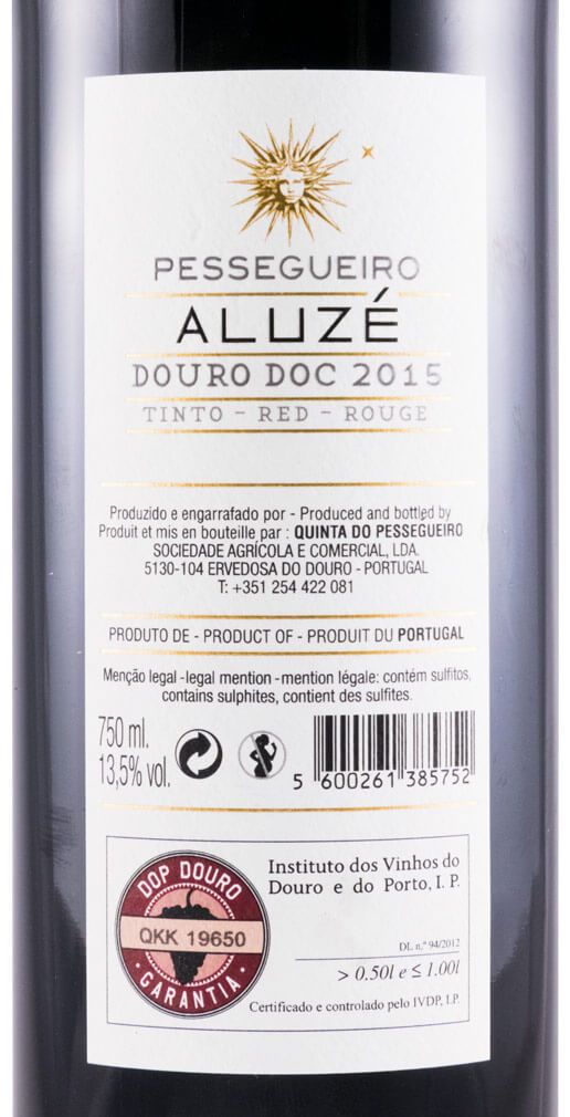 2015 Quinta do Pessegueiro Aluzé tinto