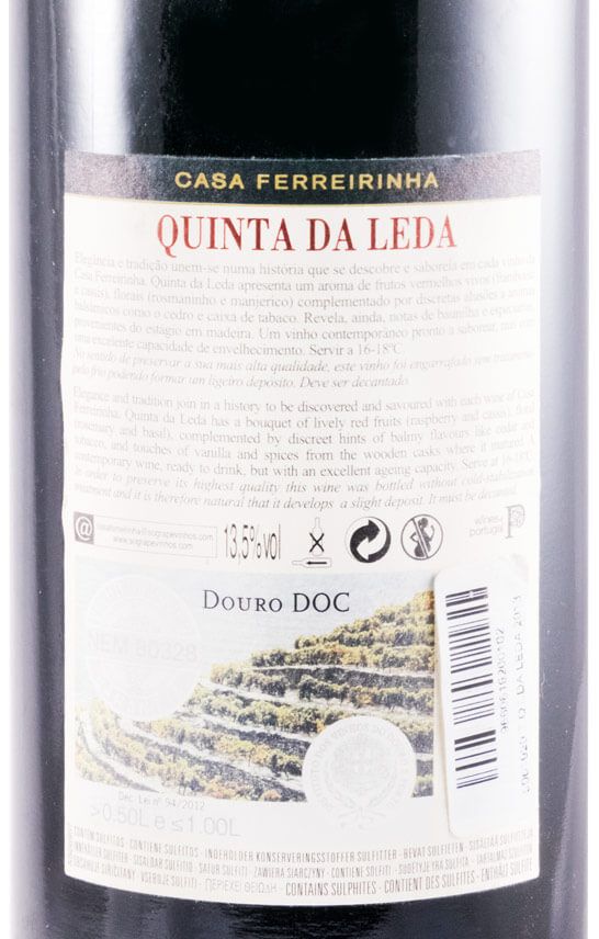 2013 Casa Ferreirinha Quinta da Leda tinto