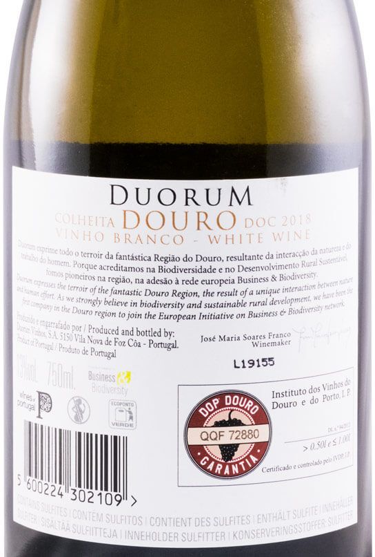 2018 Duorum branco