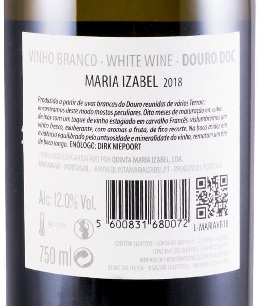2018 Maria Izabel white
