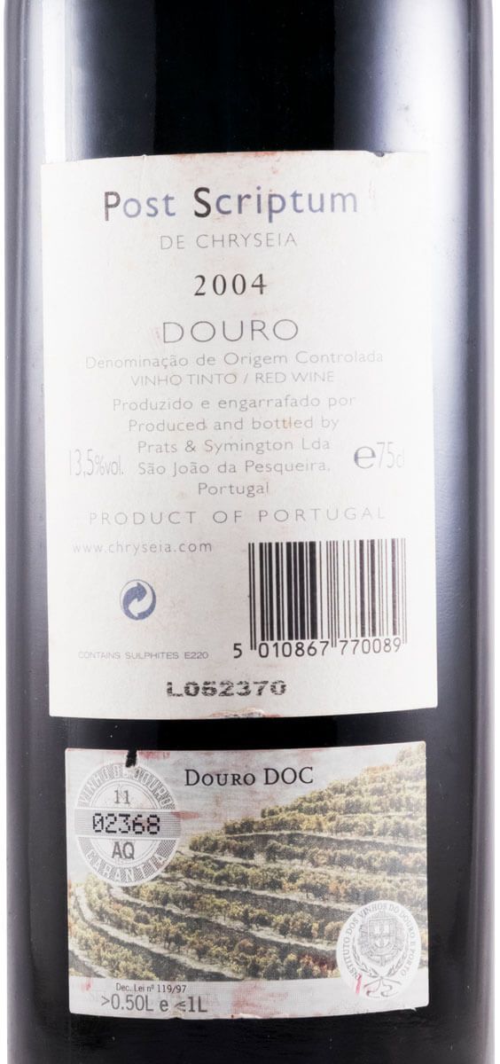 2004 Post Scriptum tinto